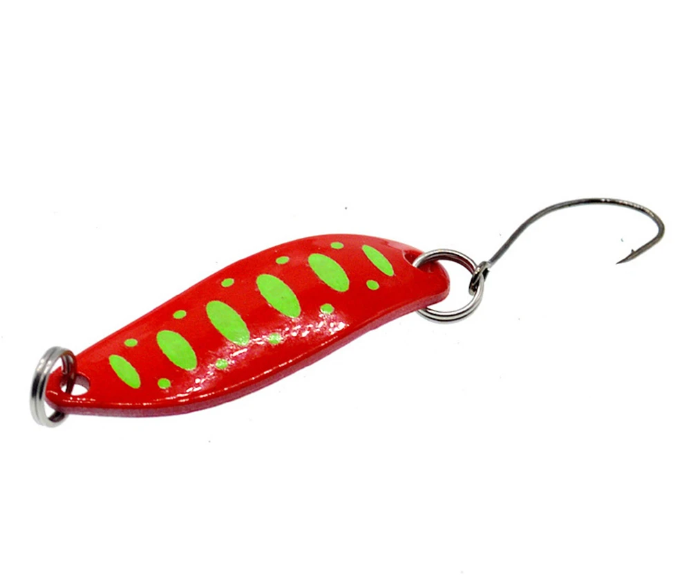 Olta 6 шт./компл. форель ложка Рыбалка Искусственные Блестки для карпа рыболовные