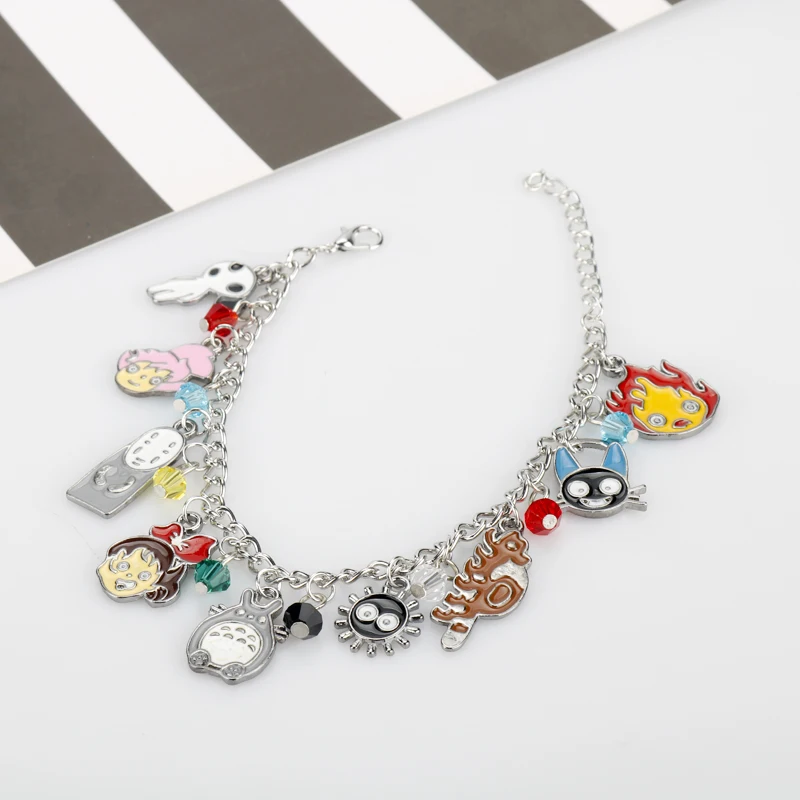 Японский Классический Аниме Хаяо Миядзаки аниме персонаж Амулет браслет