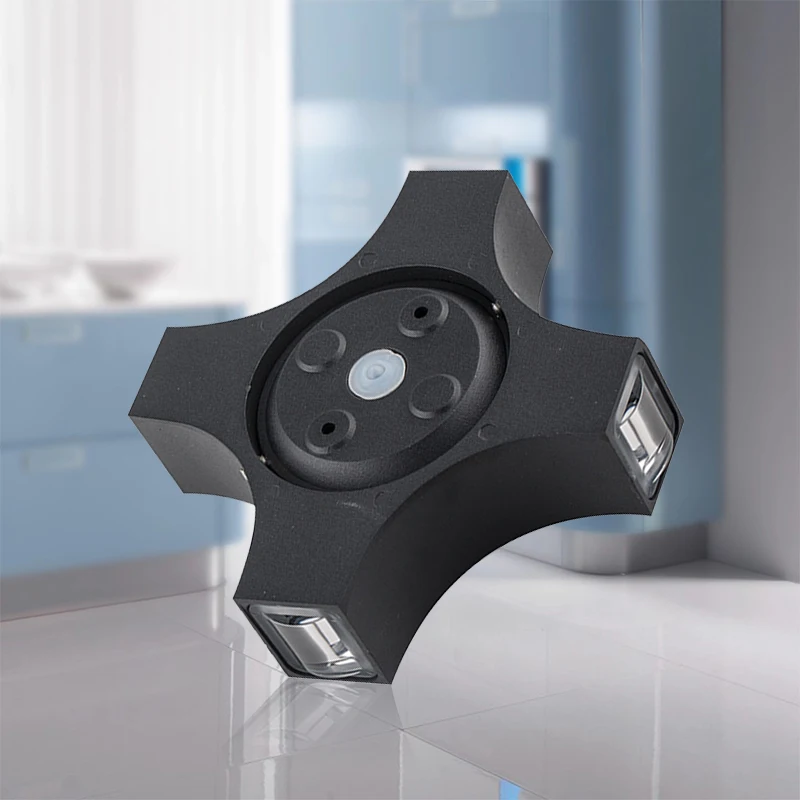 Светодиодный настенный светильник уличный водонепроницаемый луч лампа для