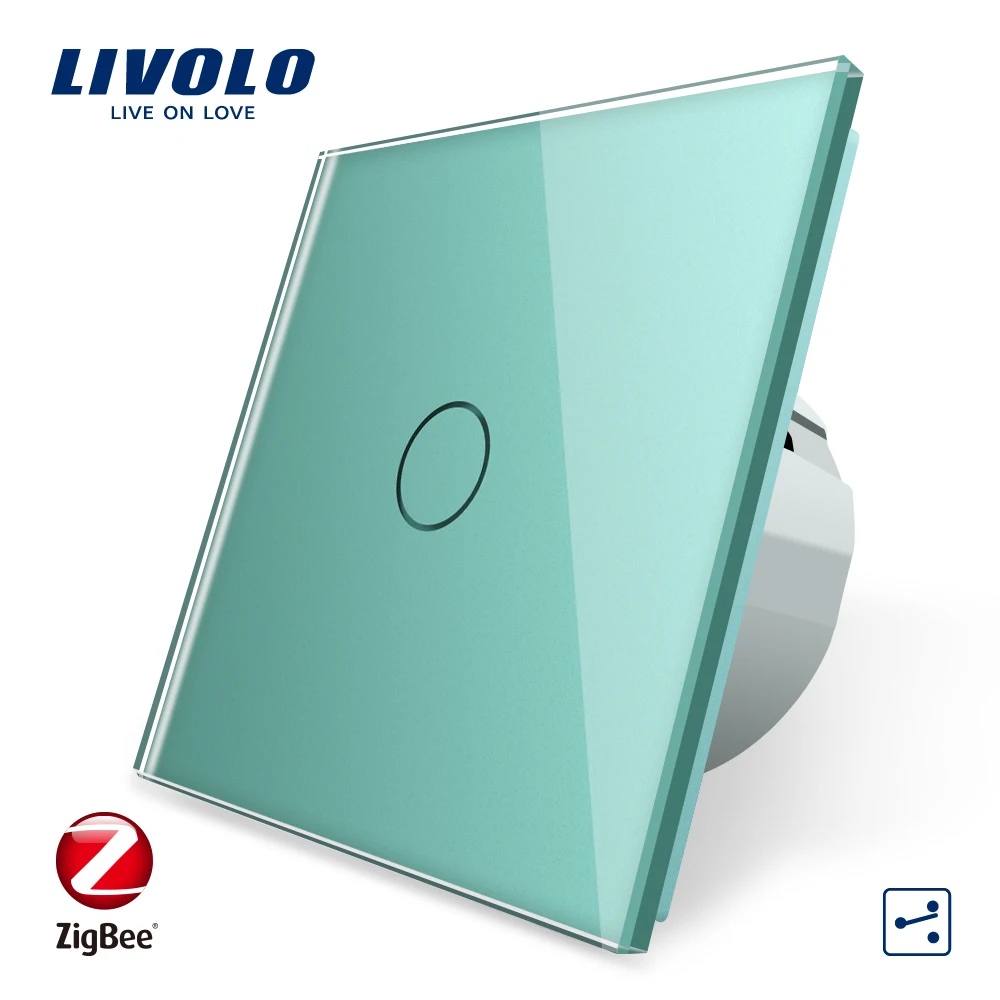 Livolo ZigBee Smart Wifi светильник переключатель Беспроводной интеллигентая (ый)
