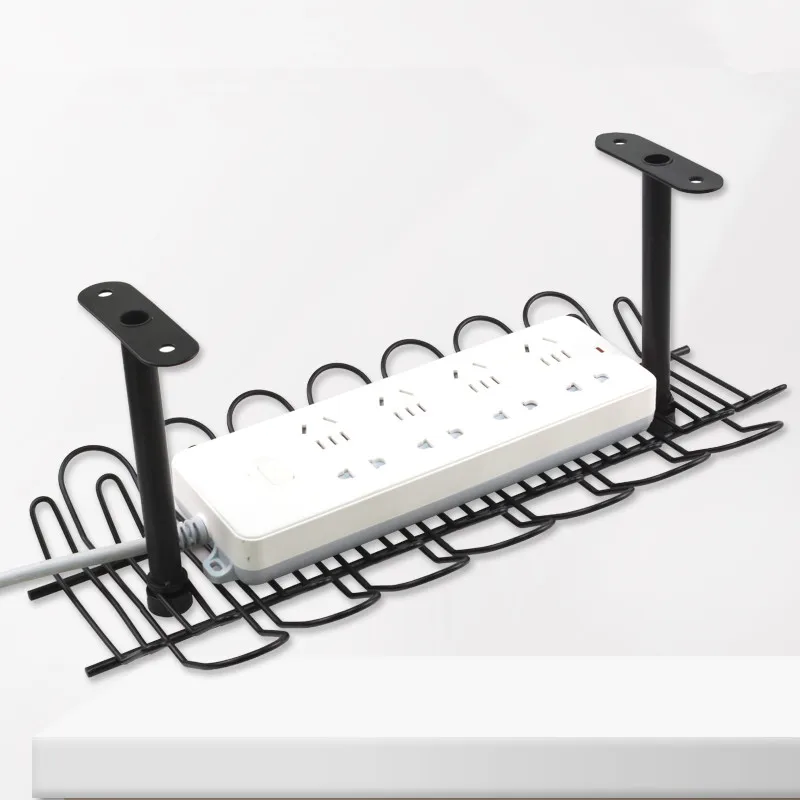 Под столом подвесная Корзина Стойка для хранения кабеля полка стол нижнее гнездо