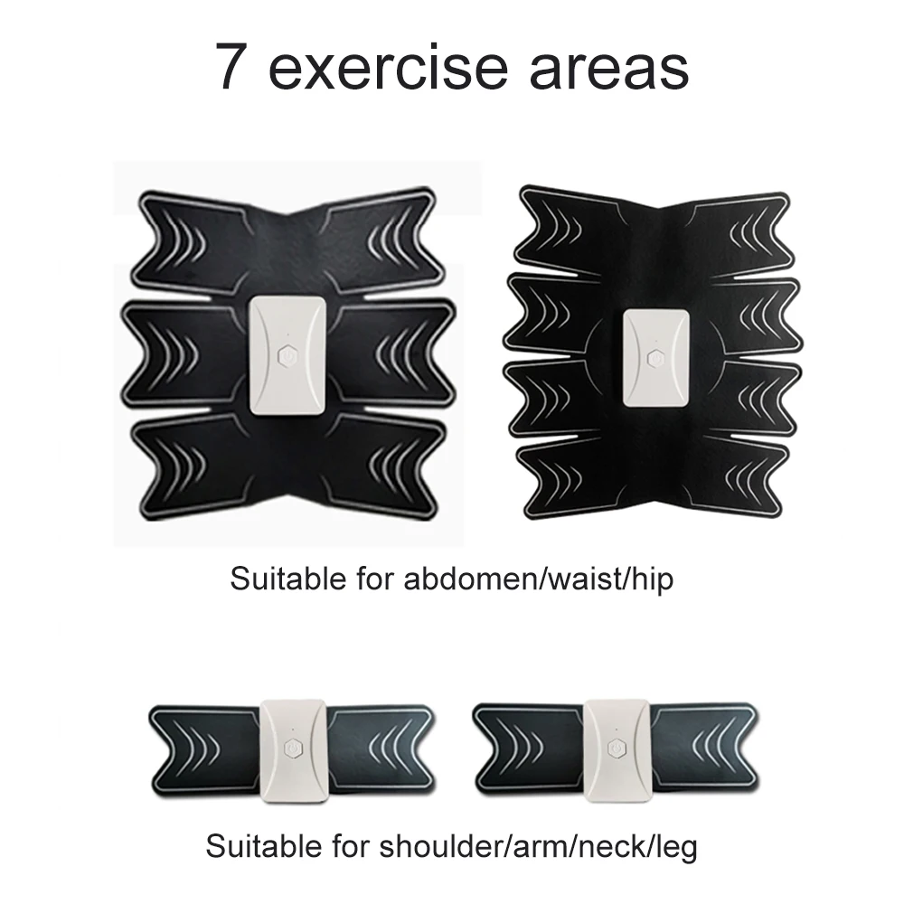 Удаленный стимулятор мышц EMS умный тренажер для брюшного пресса 8 упаковок 3 в 1