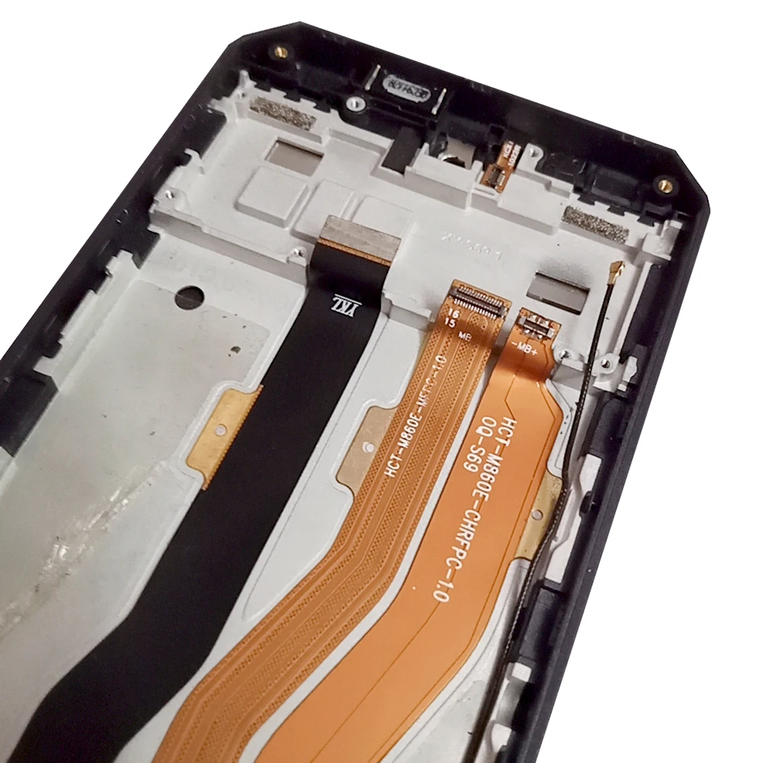 

Original Touch Screen + LCD Display +Main FPC With Frame Digitizer Assembly Replacement Parts Accessory For OUKITEL K13 Pro,Used