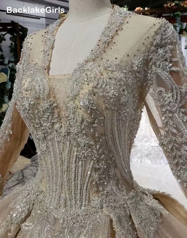 BacklakeGirls 2020 сексуальные кружевные Роскошные Африканские свадебные платья с v