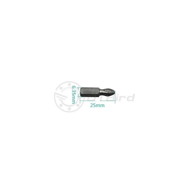 25mm anti-skid 5 шт./1 шт. S2 Магнитный Противоскользящий шестигранный хвостовик Крестовая головка отвертка партия насадка головка PH2* 25 мм PH2* 50 мм набор ручных инструментов - Цвет: 25mm anti-skid