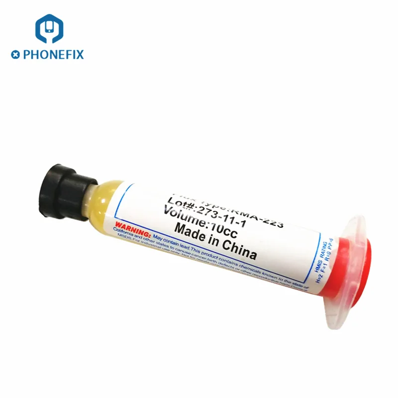 Паяльная паста 10CC OEM паяльная BGA флюс гелевое сварочное масло с шприцом