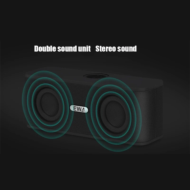 Bluetooth-Колонка EWA W1 портативная с сабвуфером 20 Вт 360 стерео | Электроника