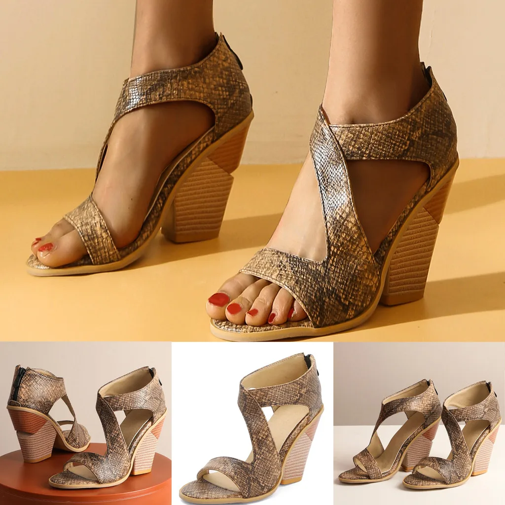 Новинка 2020 босоножки с ремешками модная обувь на танкетке размеров 35-43 для женщин