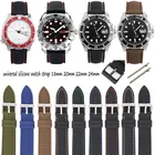 Дышащий силиконовый ремешок для часов с отверстием 18 мм 20 мм 22 мм 24 мм, сменный ремешок для часов, быстросъемные штифты, резиновый мягкий браслет для наручных часов