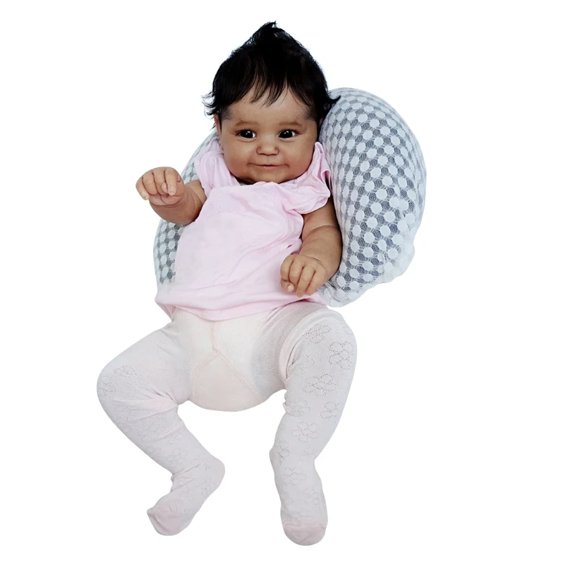 

Удобная игрушка 20 дюймов, кукла для маленьких мальчиков и девочек, Реалистичная кукла с открытыми глазами для маленьких девочек