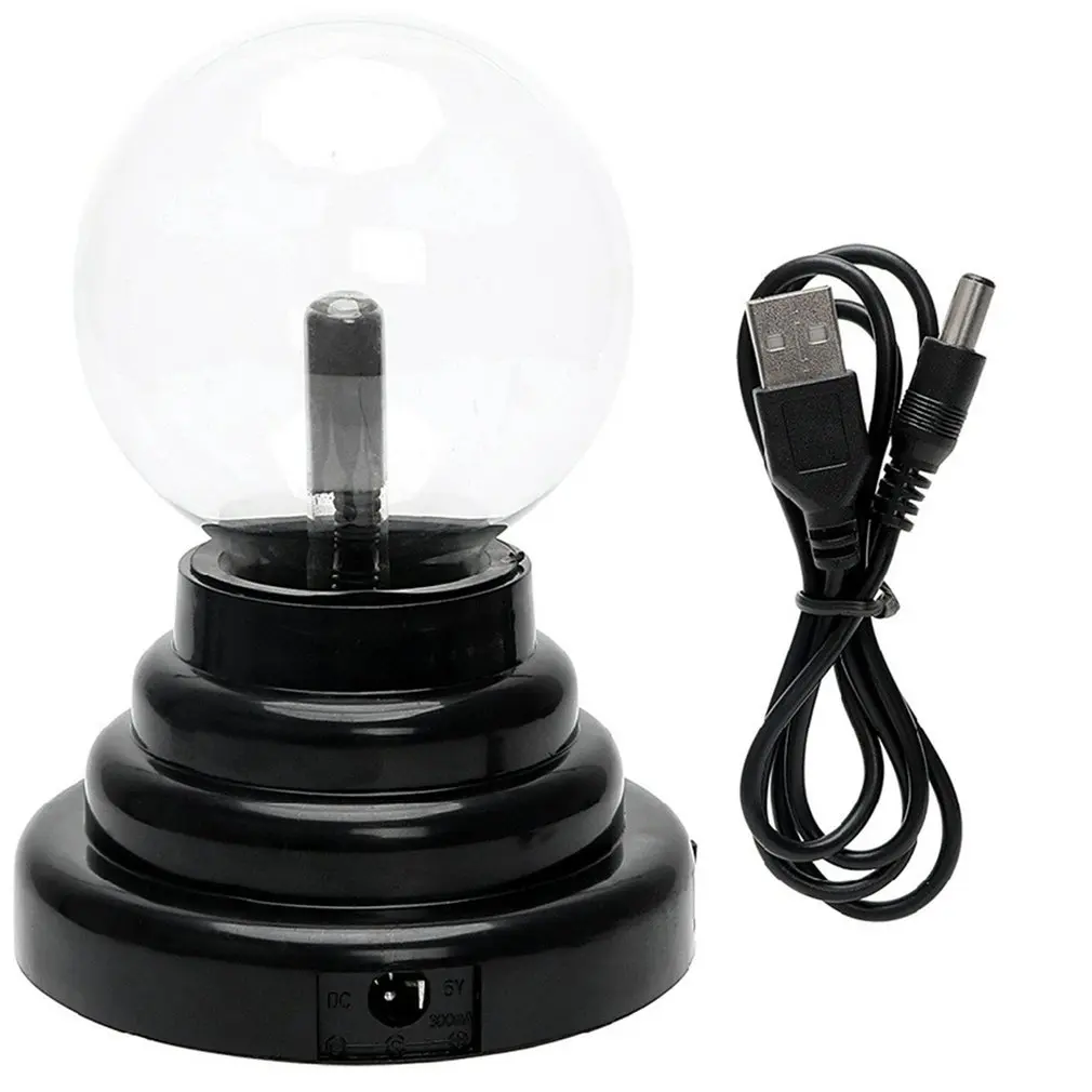 

Шаровая лампа 3-дюймовый USB волшебный электростатический шаровой шар лампа шар с сильной оценкой функции дезинфекции очистки воздуха