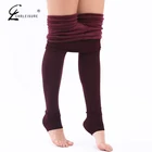 Женские теплые леггинсы с высокой талией, Размеры S-XL, 8 цветов