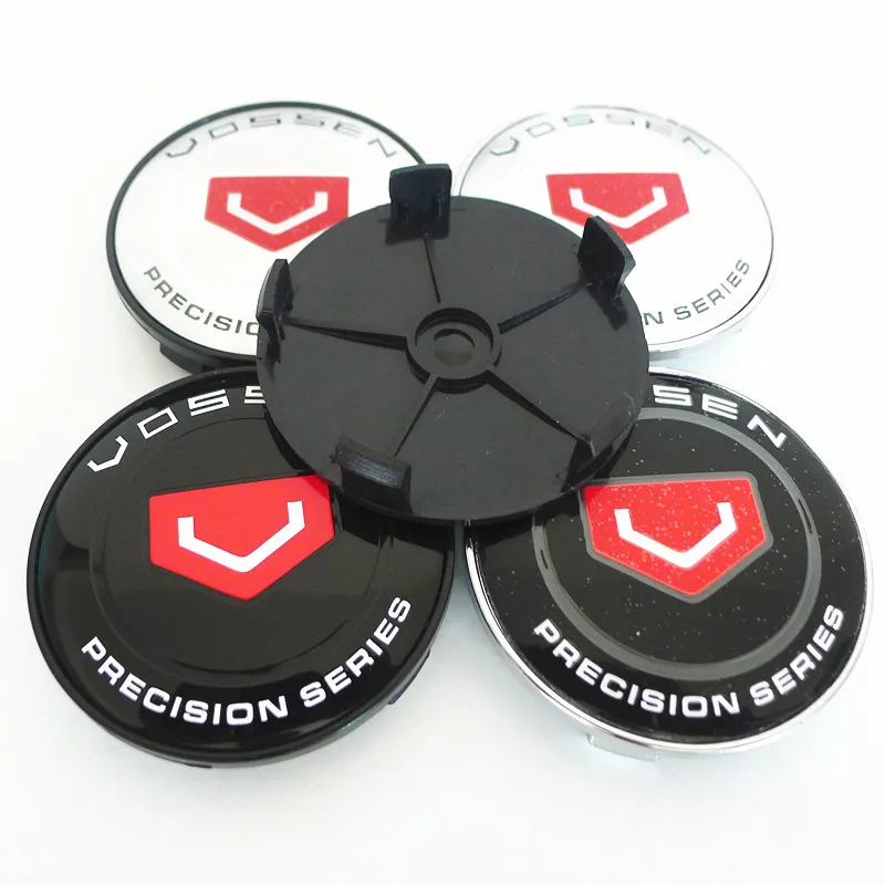 

4pcs 68mm 64mm For VOSSEN Car Wheel Hub Center Dust-proof Cap Cover 65mm Emblem Badge Stickers
