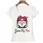Женская футболка с коротким рукавом, с принтом морской свиньи