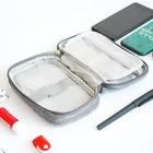 Цифровой USB кабель провода зарядное устройство сумка для хранения Портативный чехол Электронные Наушники чемодан-органайзер чехол сумка для путешествий гаджет