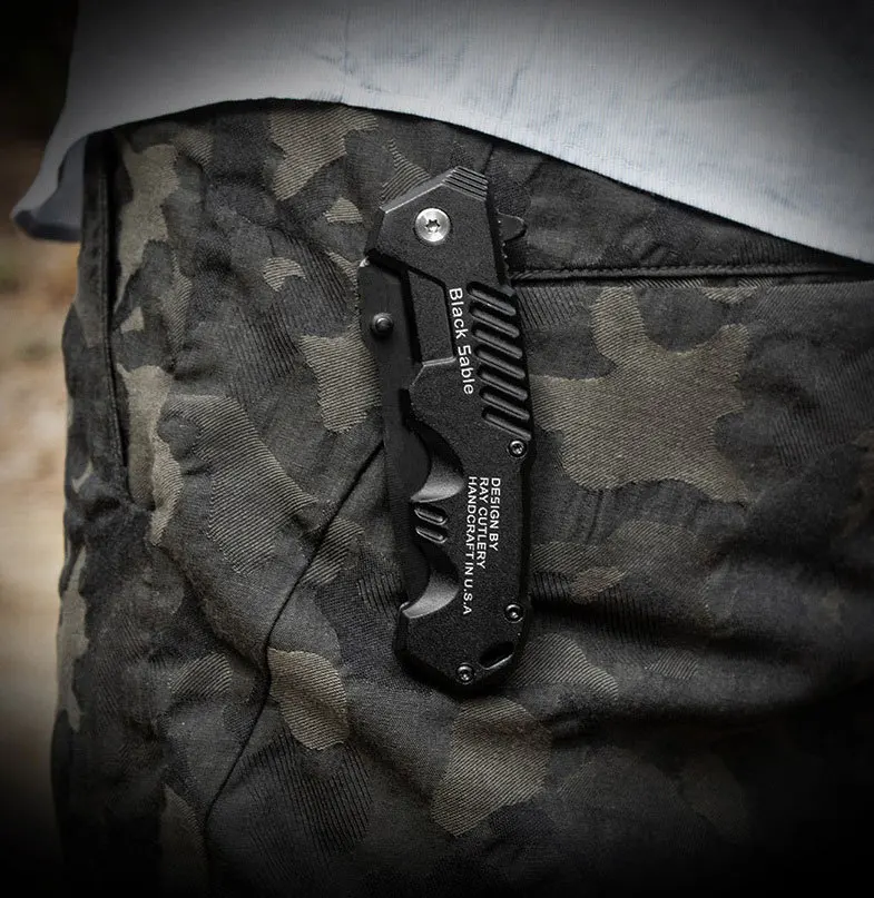 Складной карманный тактический нож для выживания на природе 7 75 ''/6 1''