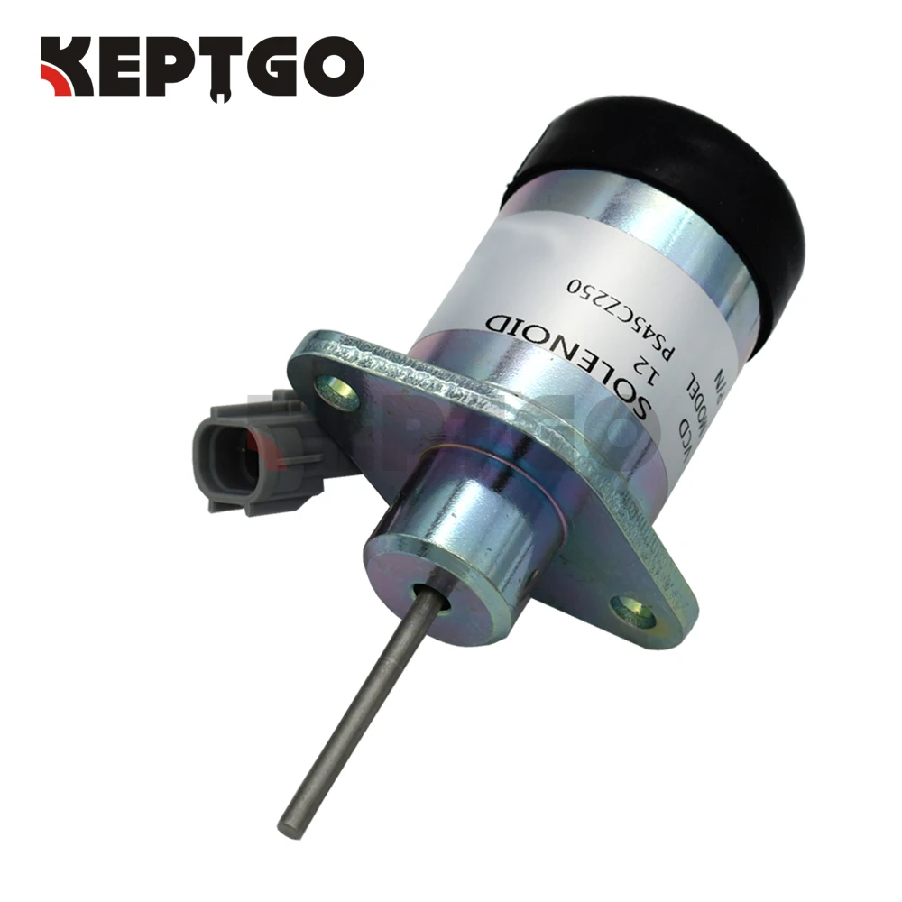 12V PS45CZ250 запорный соленоид топлива для Kubota Электромагнит исполнительного