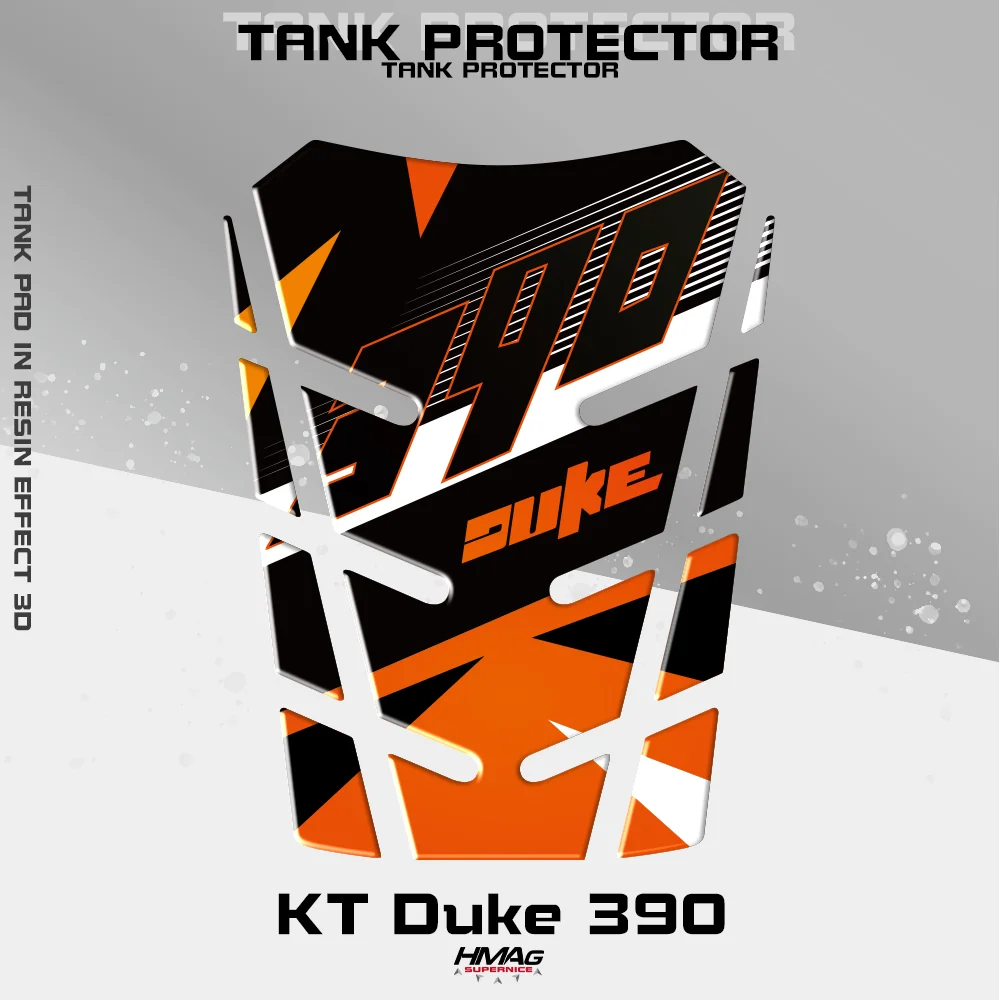 

For Fit KTM RC 390 Duke 390 Motorcycle TANK PROTECTOR Gas Cap Pad Filler Protector Sticker Decal