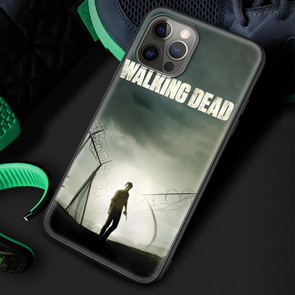 

The Walking Dead Luxury Silicone TPU Case for iPhone 12 11 Pro MAX 7 8 6 6S Plus XR X XS MAX SE 2020 Phone Coque Shell
