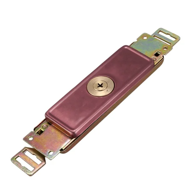 Золотистый перекрестный ключ металлический Центральный затвор дверной замок