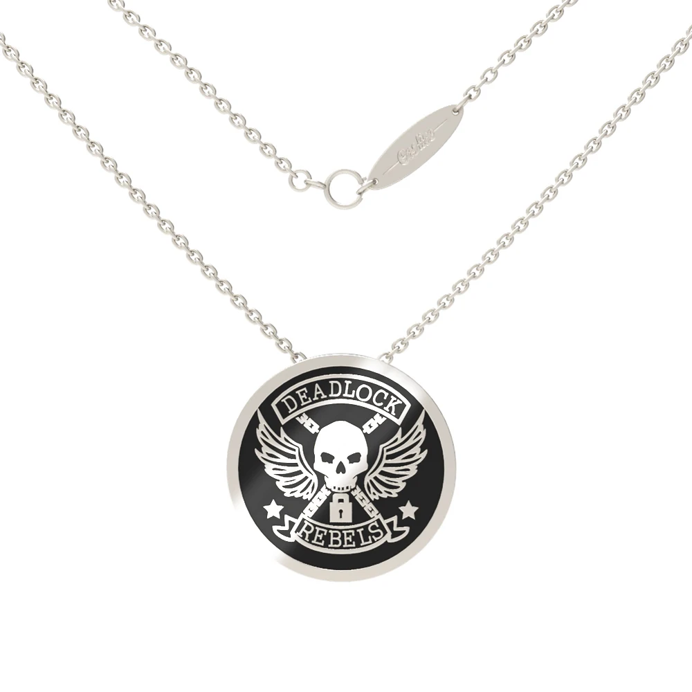 Ожерелье Аниме OW Ashe подвеска со съемным шармом для косплея аксессуары костюма