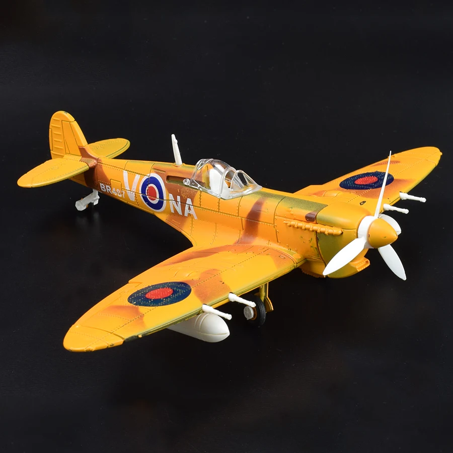 Spitfire модель истребителя набор игрушек для детей DIY Сборные комплекты моделей игрушка для обучения подарки для детей 1 шт случайный цвет