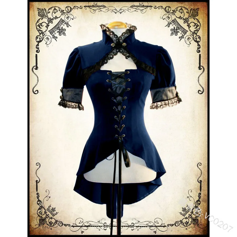 Женские костюмы для косплея средневековых времен сексуальный бандажный топ в