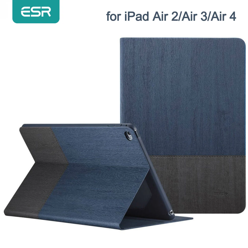 

ESR Case for iPad Air 2 9.7 PU Leather Smart Cover Stand Auto Sleep Wake Protective Cover for iPad Air2 2018 9.7 inch Funda