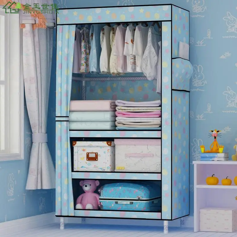 Детский шкаф для одежды хранения детский с рисунком героев из мультфильмов