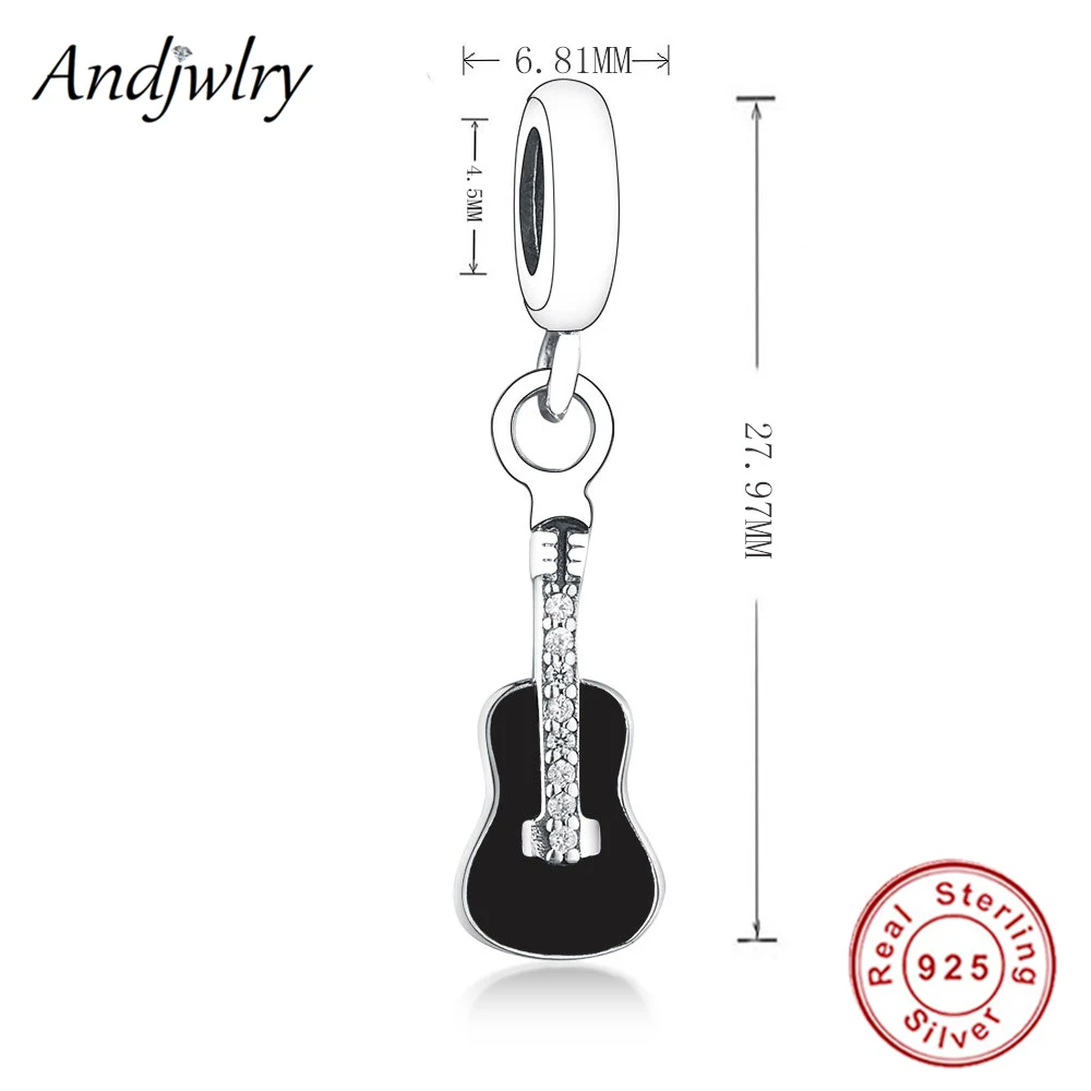 2019 новые шармы-бусины для скрипки подходят оригинальных браслетов серебро 925