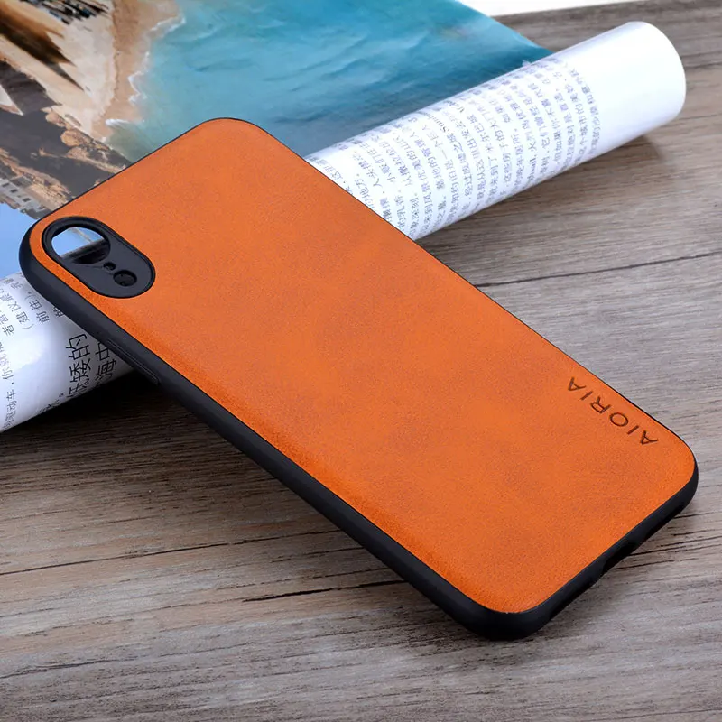 Чехол для iPhone XR X XS 11 12 Pro Max Mini SE 2020 6 6S 7 8 Plus роскошный винтажный кожаный чехол