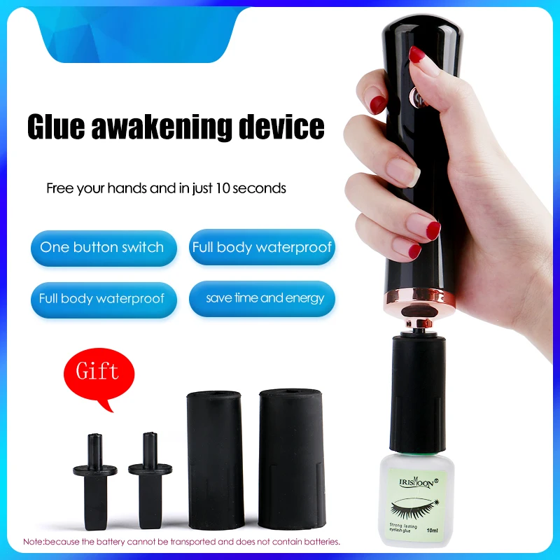 Декоративный клей для ресниц красивый виниловый шейкер инструмент god маленький