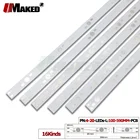 Светодиодная печатная плата L: алюминиевая пластина 34-990 мм 135 Вт Высокая мощность светодиодный s установить светодиодную светильник радиатор Гидропоника; Аквариум трубсветильник для выращивания света DIY