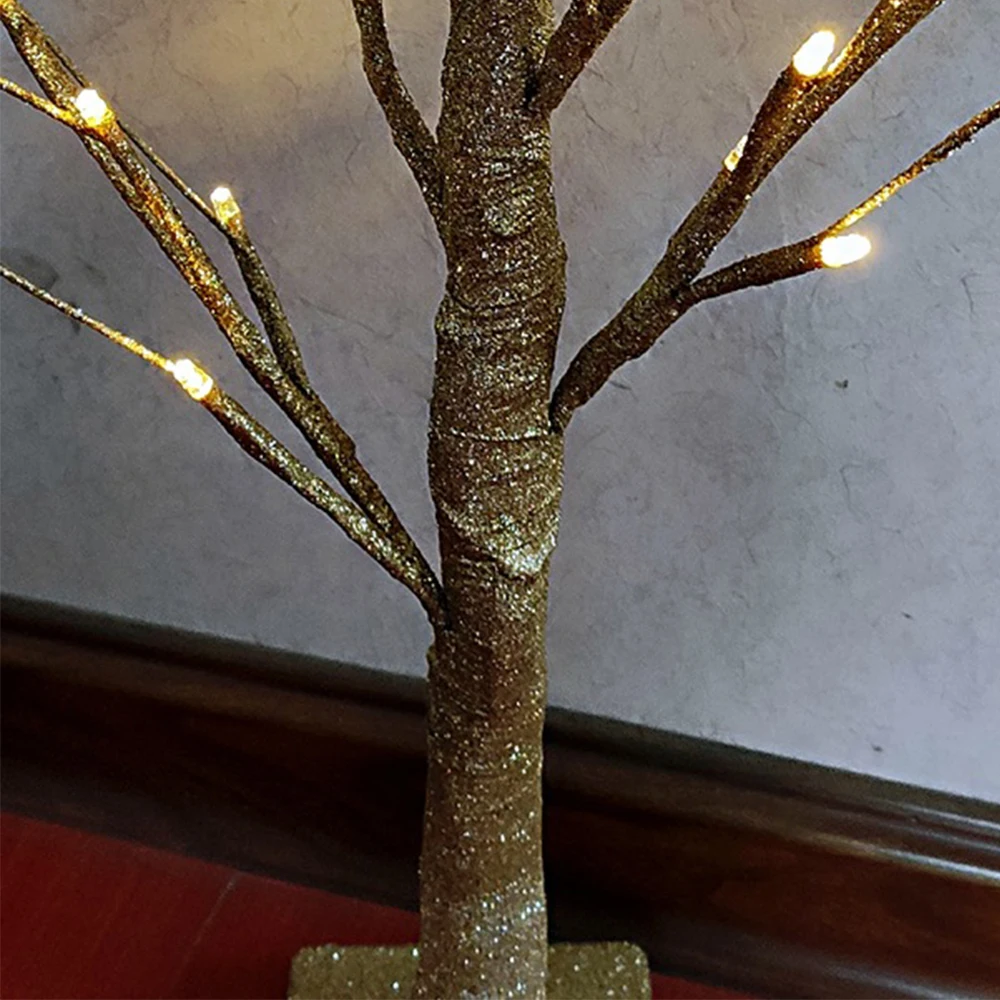 Светодиодная лампа в виде березы Ночной светильник рождественские украшения для