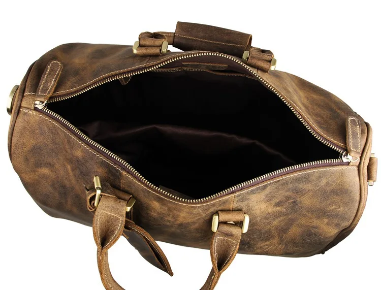 Винтажная Мужская Дорожная сумка для путешествий 18 дюймов ручной клади из