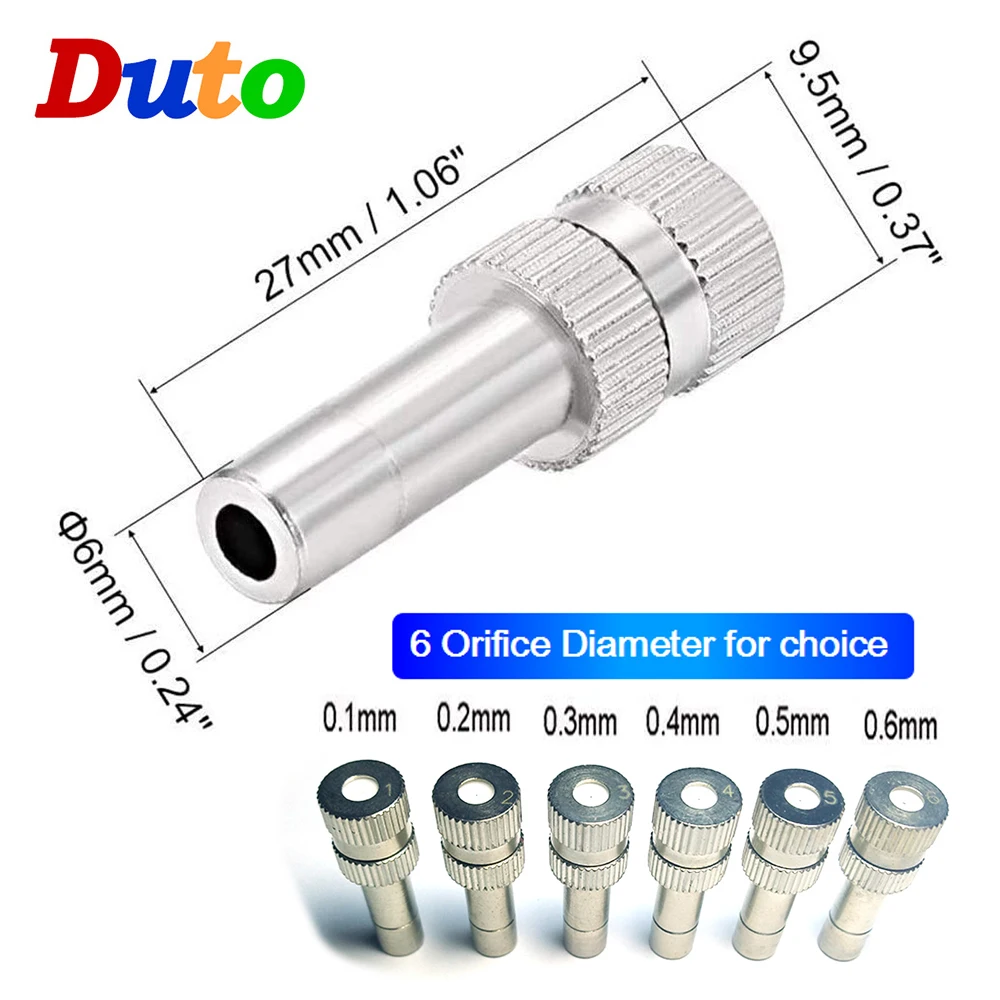 Высококачественная распылительная Форсунка Misting 5 шт. форсунка головка Mister Mist