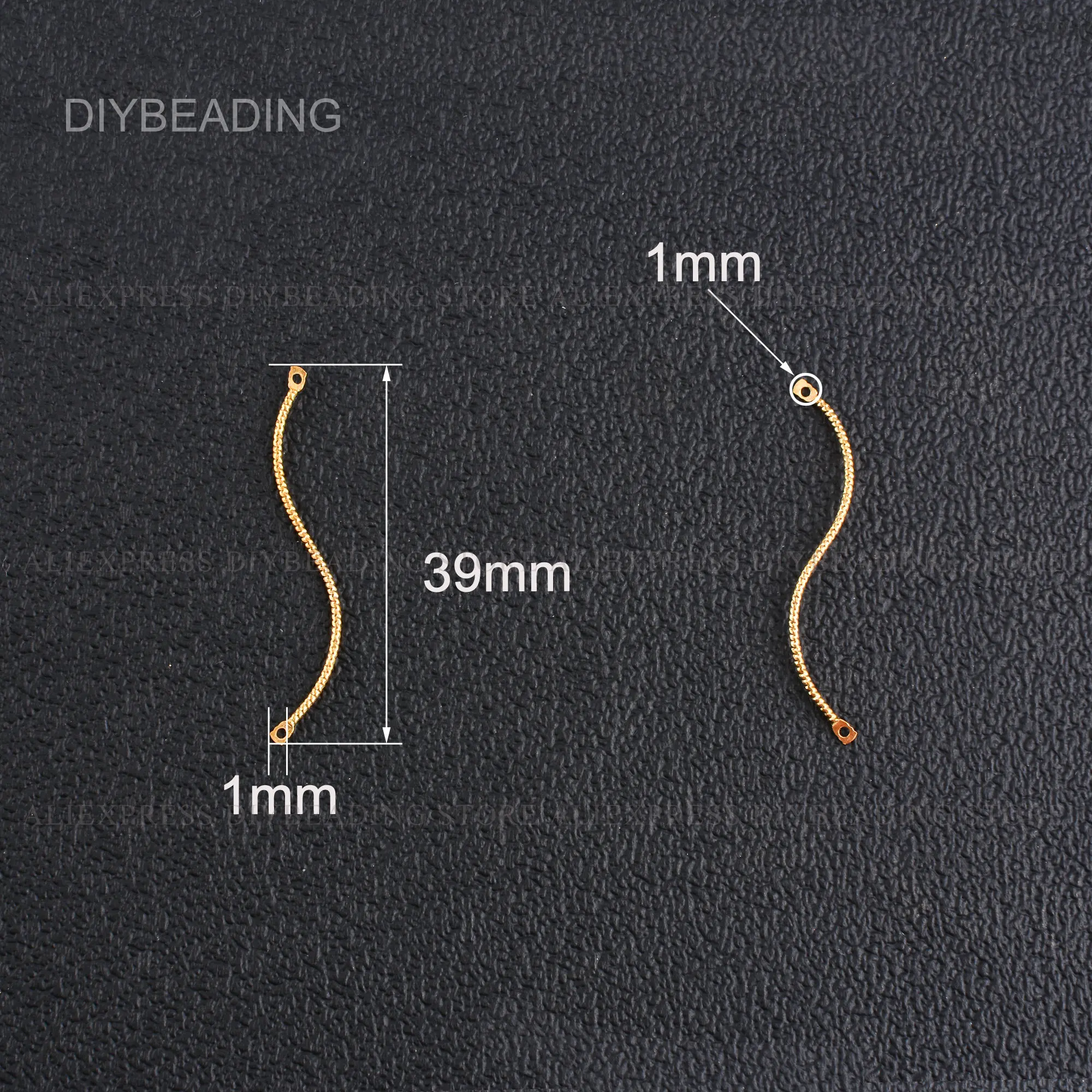 Латунные соединители для бижутерии 10-500 шт.