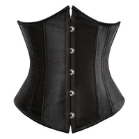 women corset waist slimming waist underbust cincher for corset pink black corset stretch thin abdomen corset top