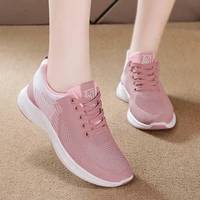 2022 new mesh breathable shoes for woman sneakers lady shoes women mixed colors lace up zapatos de mujer women shoes