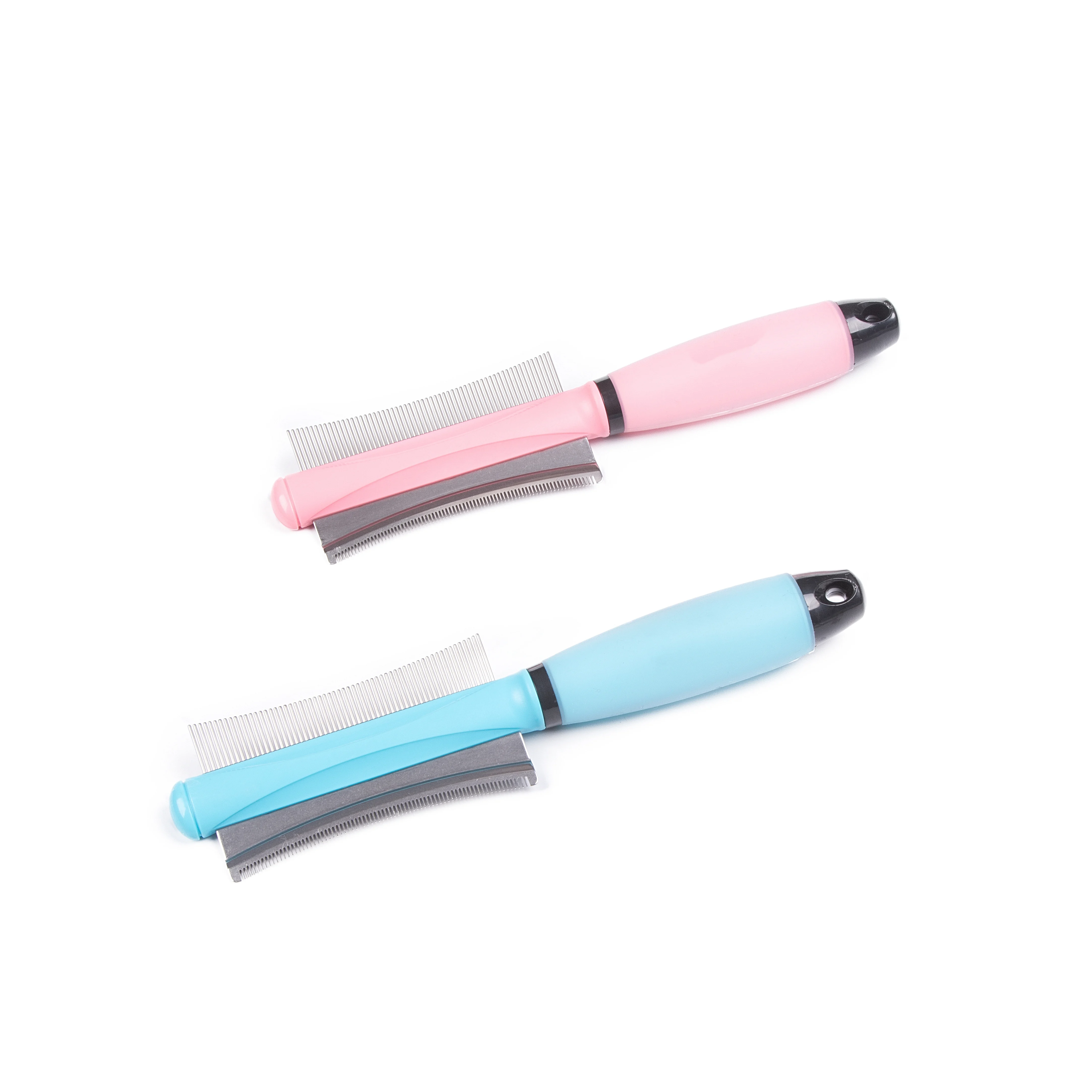 

Pet Hair Comb for Cat Dog Hair Remover Double-sided Easy Deshedding Brush for Cat Grooming Tool for Long Small Hair Dog