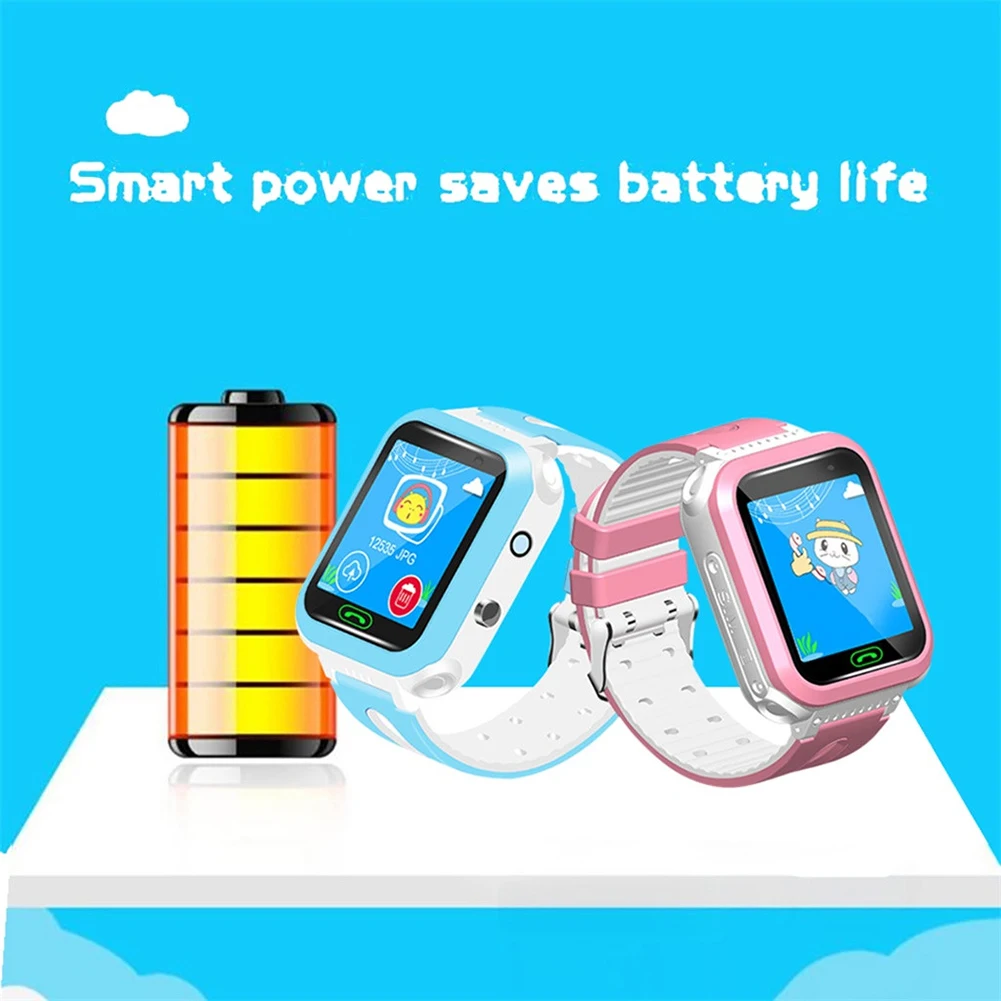 Для детей студентов дети сенсорный экран водонепроницаемый один ключ SOS gps камера