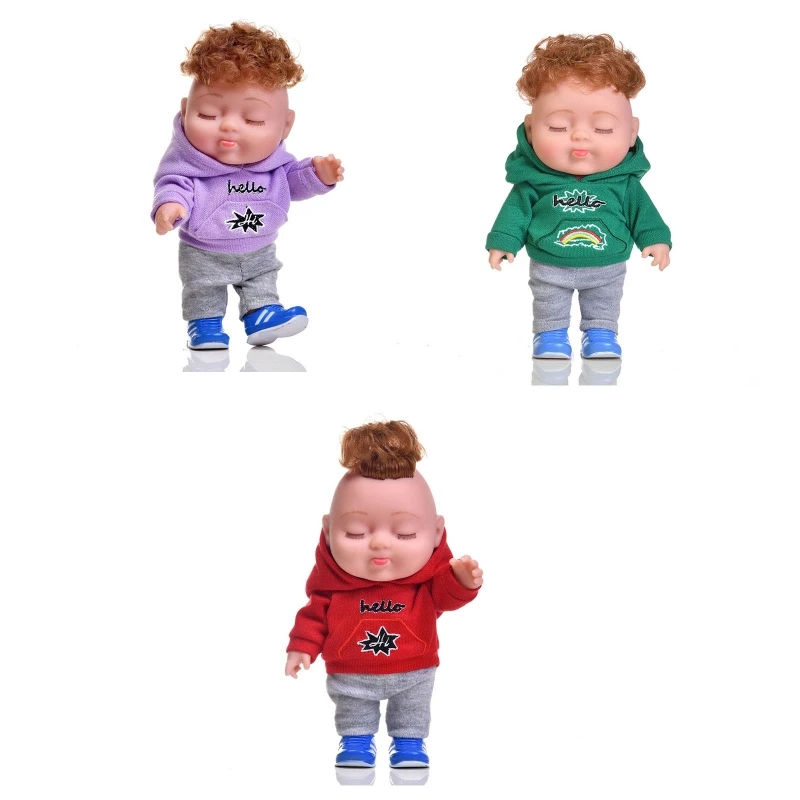 Набор одежды для детских кукол живая кукла куклы с гибкими конечностями глаза