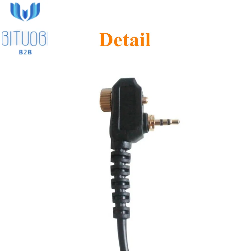 MTH800 MTP850 Walkie Talkie Радио гарнитура говорящая о двух-использовании наушников простое использование ушной затычки