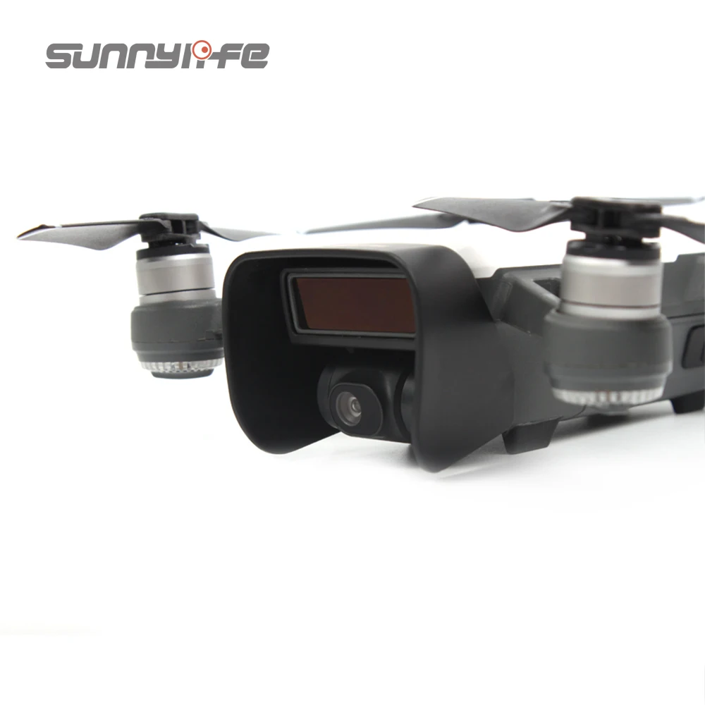 Солнечник Sunnylife для SPARK - обновленная версия линзы, защитный козырек от солнца, надежный и стабильный аксессуар для защиты дрона.