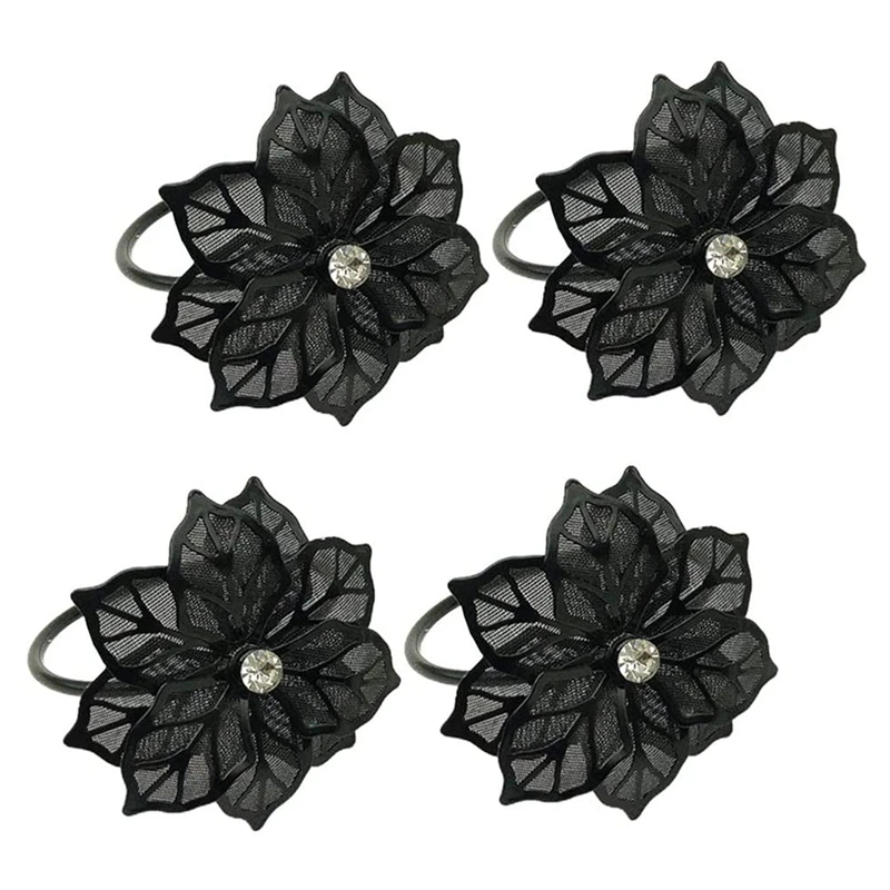 8 шт. 3D Цветочные фотокольца держатель кольцо для обеденного свадебного