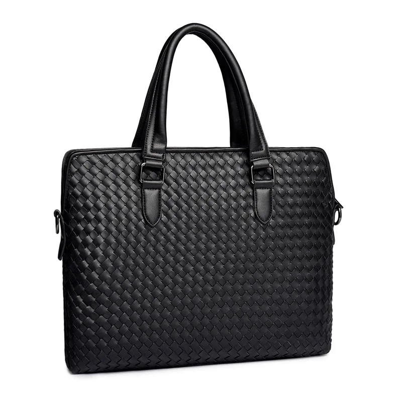 1 шт. новинка мужская сумка в стиле ретро Мужская Горизонтальная вязанная для