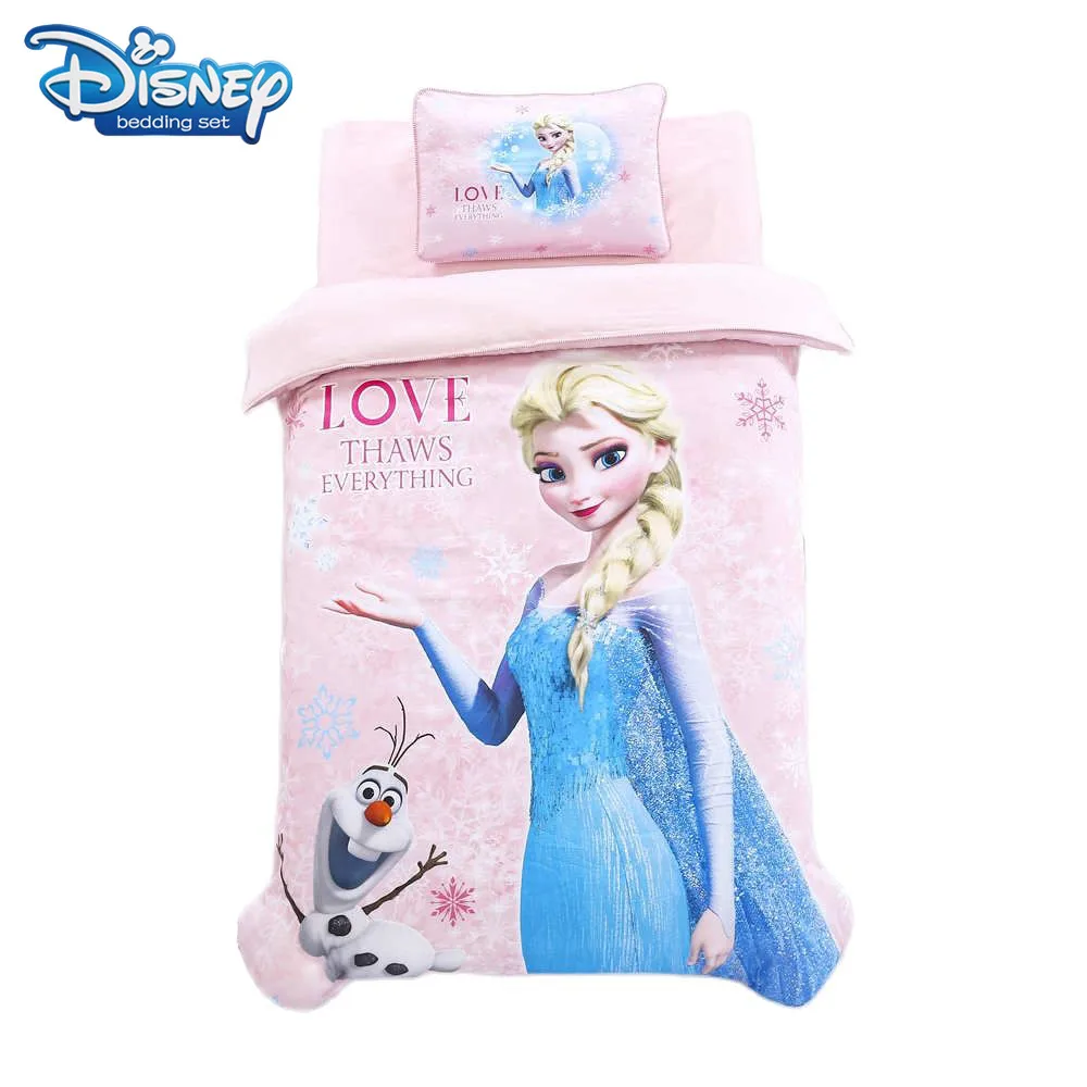Disney cartoon Frozen Elsa Bedding set for Kids 47