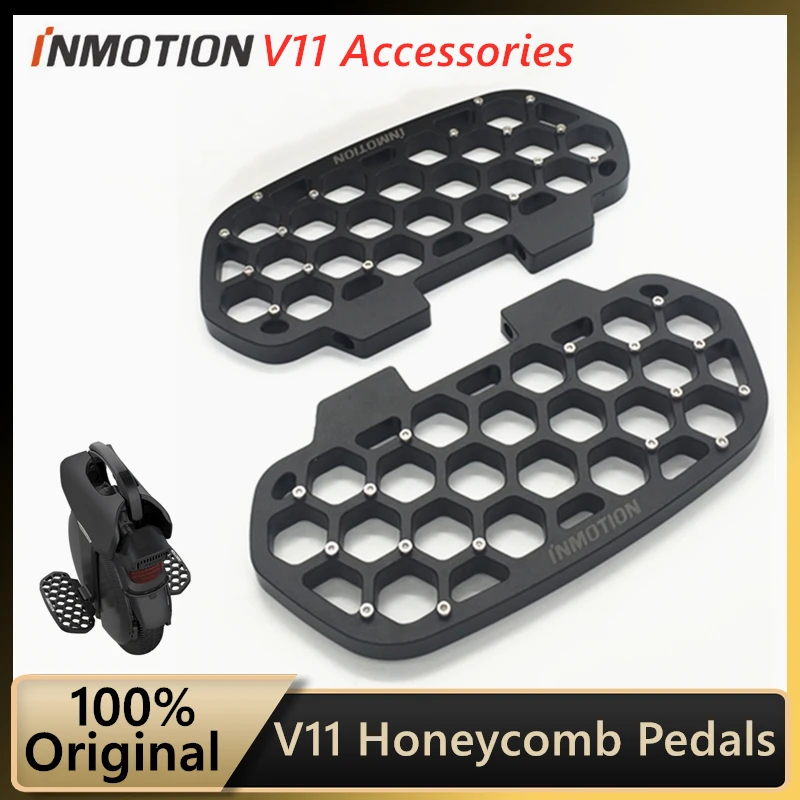 Оригинальные Сотовые педали INMOTION для одноколесного велосипеда V11 широкая педаль