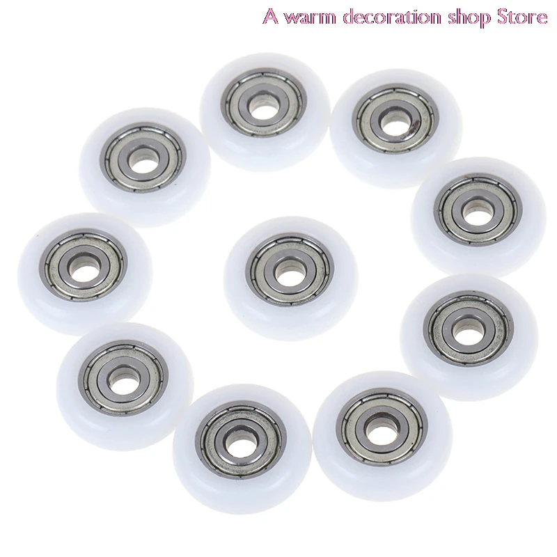 2/5/10 шт. раздвижные колеса валик для душа пластиковые двери сменные роликовые