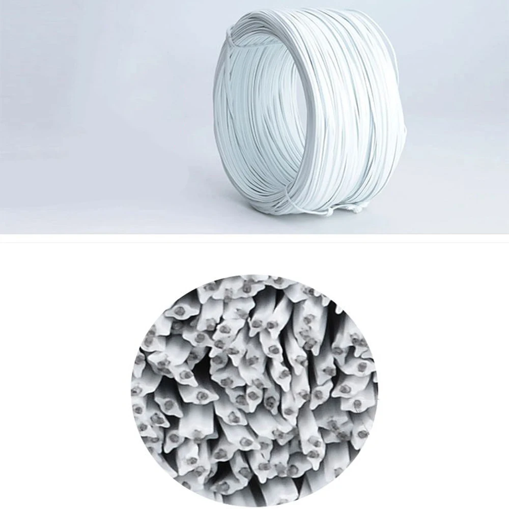 Оцинкованная проволока в форме галстука для масок полоса моста носа